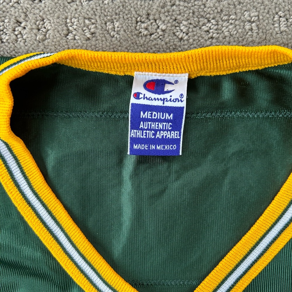 Vintage champion Brett Favre #4 jersey medium - Picture 5 of 9